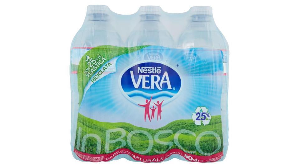 Nestlé Vera In Bosco, Acqua Minerale Naturale Oligominerale R-pet Bottiglia Piccola