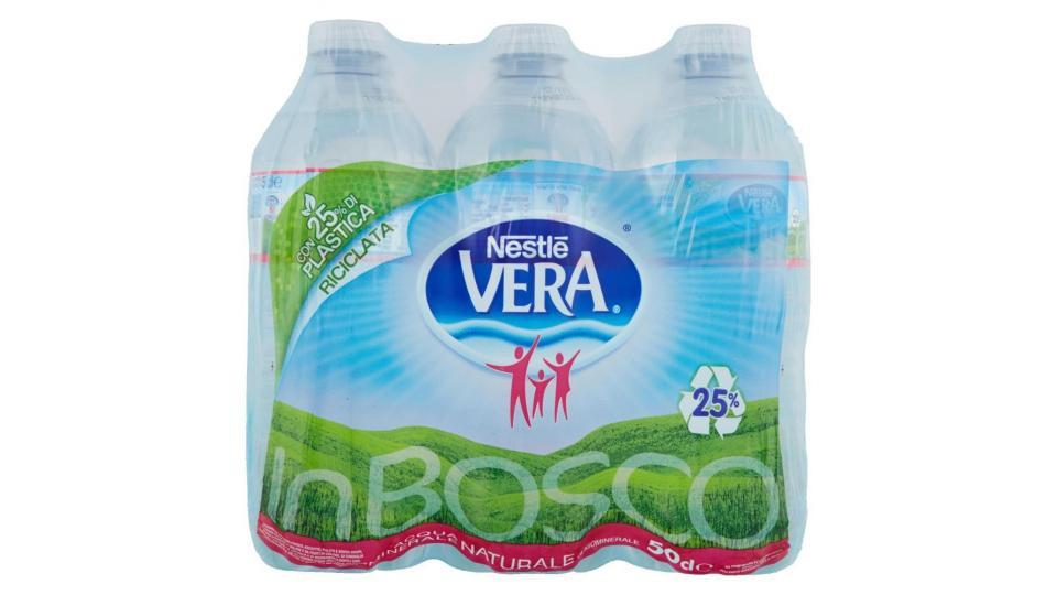 Nestlé Vera In Bosco, Acqua Minerale Naturale Oligominerale R-pet Bottiglia Piccola
