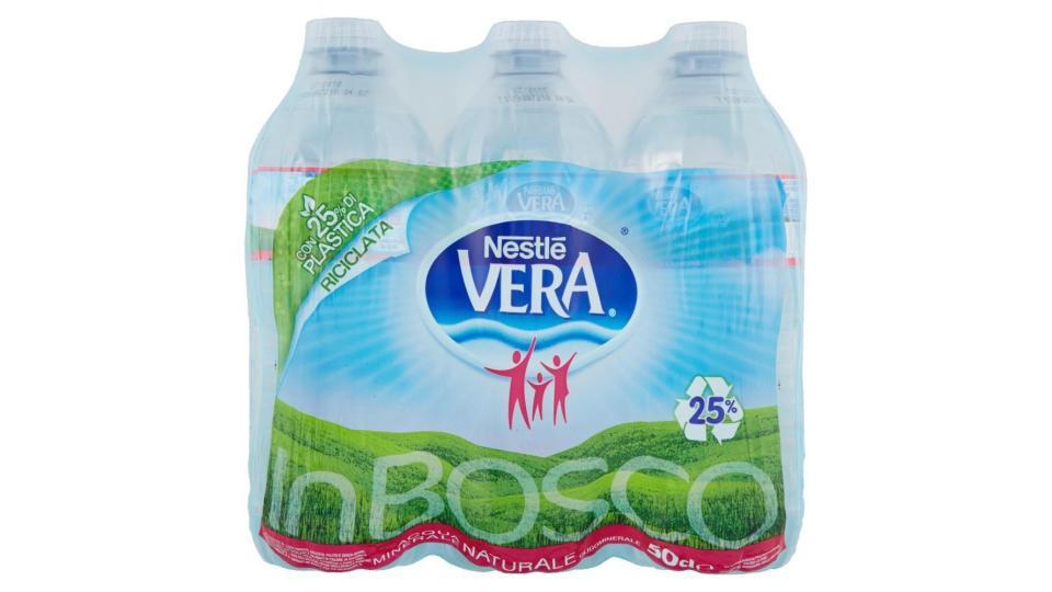 Nestlé Vera In Bosco, Acqua Minerale Naturale Oligominerale R-pet Bottiglia Piccola