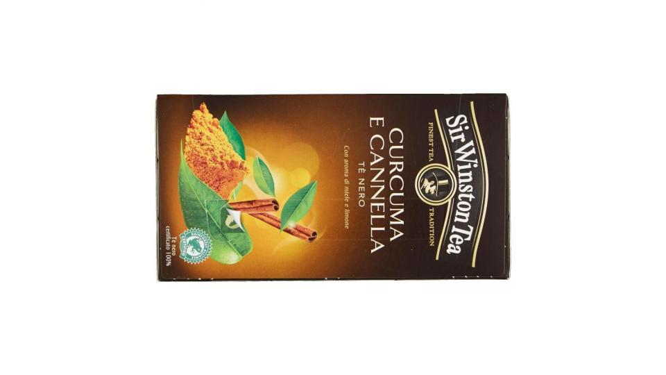 Sir Winston Tea Curcuma E Cannella Tè Nero 20 X