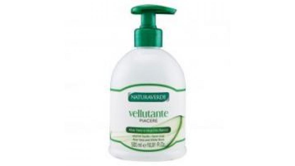 Vellutante Piacere Sapone Liquido Aloe Vera e Muschio Bianco