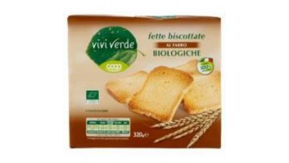 Fette Biscottate al Farro Biologiche 40 Fette