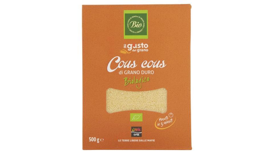 Il Giusto Gusto del Grano Cous Cous di Grano Duro Biologico