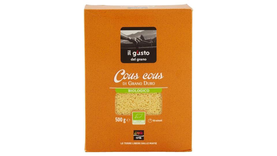 Il Giusto Gusto del Grano Cous Cous di Grano Duro Biologico