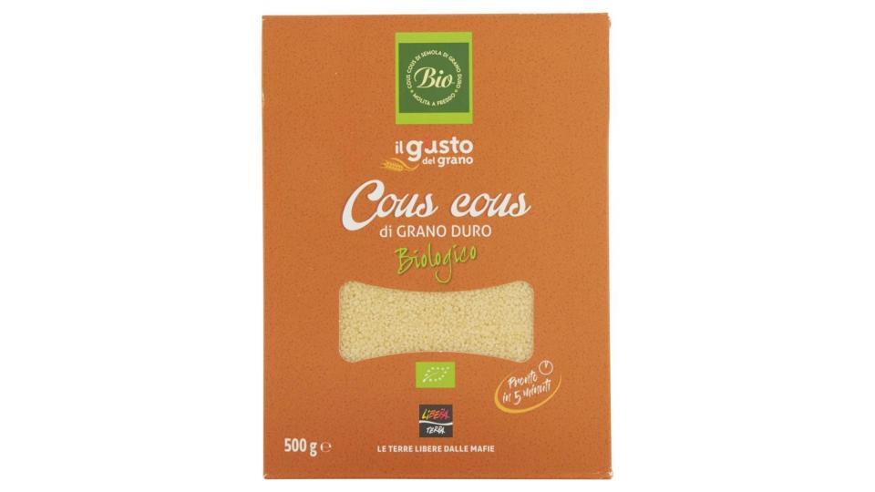 Il Giusto Gusto del Grano Cous Cous di Grano Duro Biologico