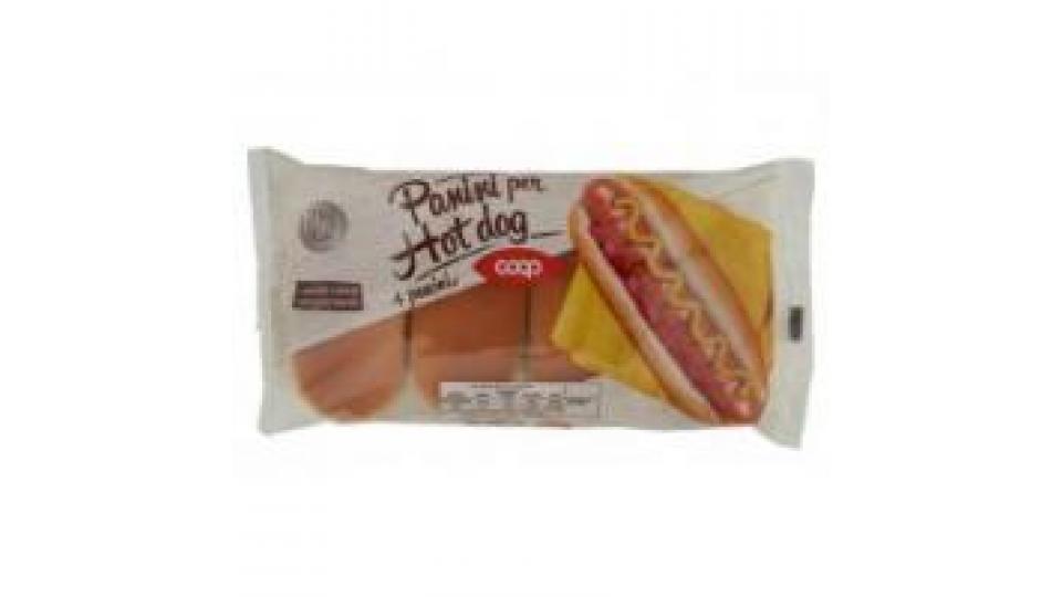 Panini Per Hot Dog 4 X