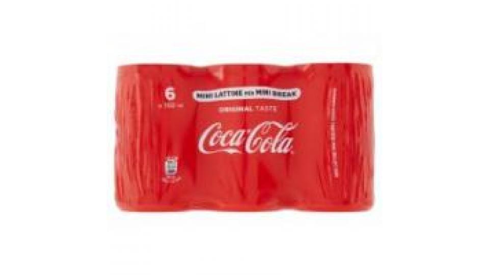 Coca-cola Lattina Da 150ml Confezione Da