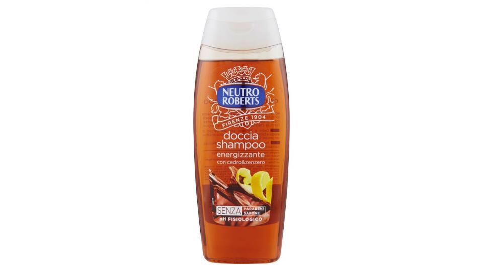 Neutro Roberts, Energizzante doccia shampoo con cedro&zenzero