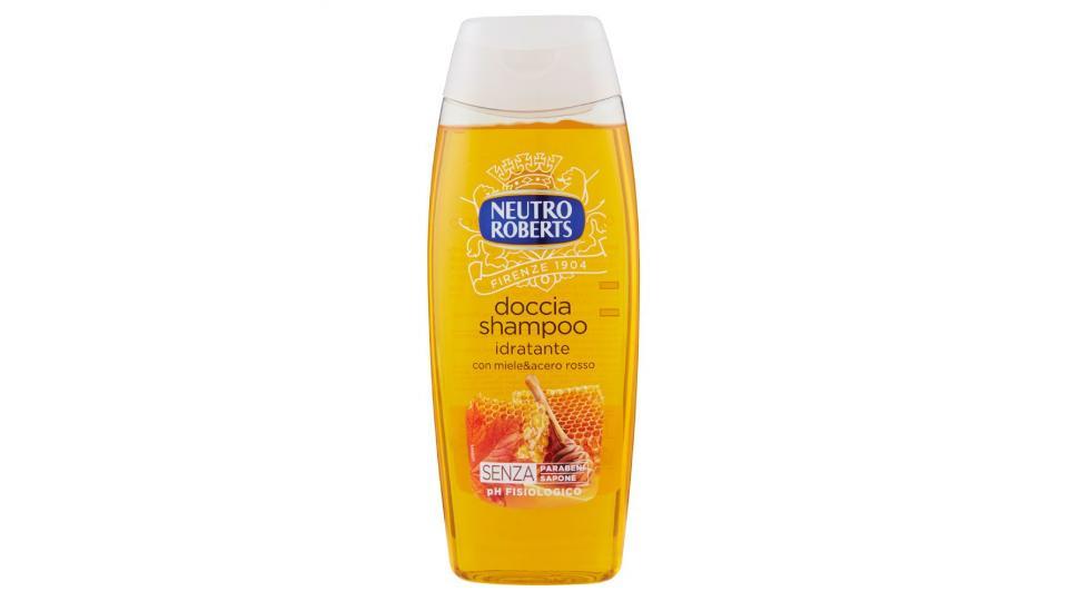 Neutro Roberts, Idratante doccia shampoo con miele&acero rosso