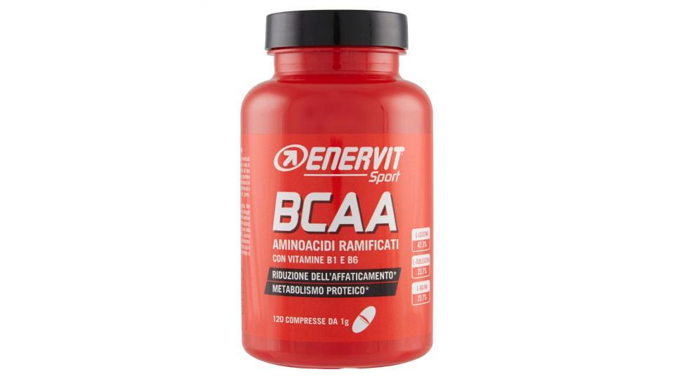 Enervit, Sport BCAA Aminoacidi Ramificati con Vitamine B1 e B6