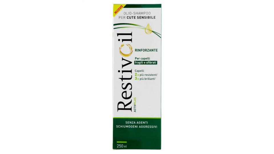 RestivOil, Rinforzante ActivPlus cute sensibile capelli fragili e sfibrati olio-shampoo