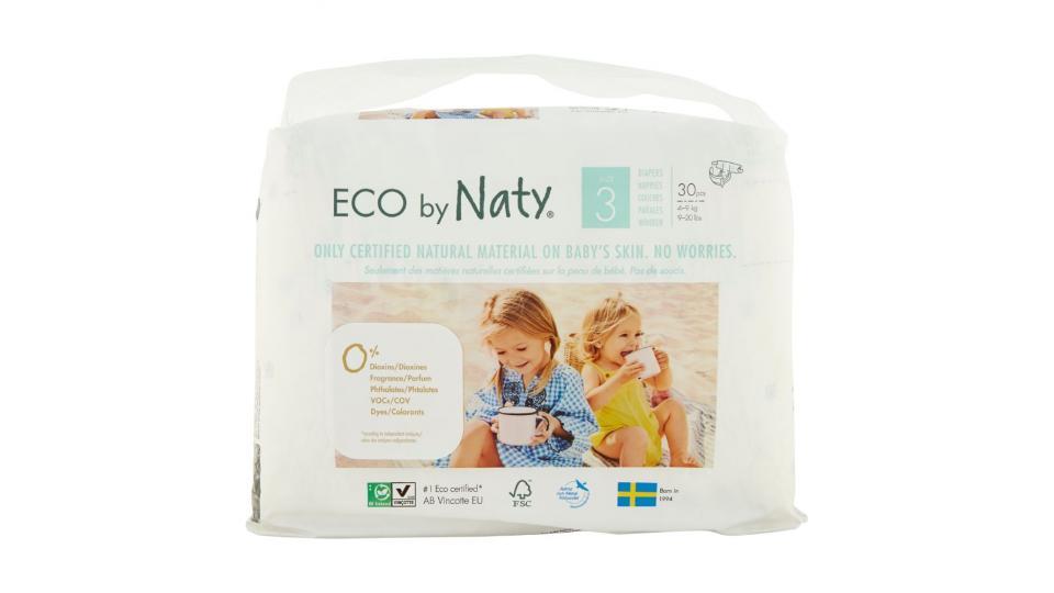 Eco by Naty, pannolini ecologici taglia 3 (4-9 kg)
