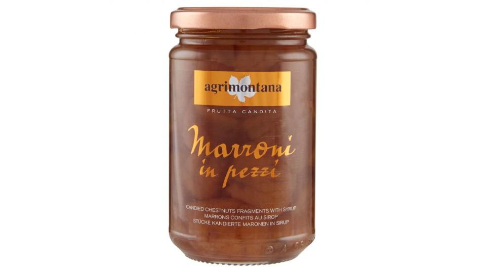 Agrimontana, Frutta Candita marroni in pezzi