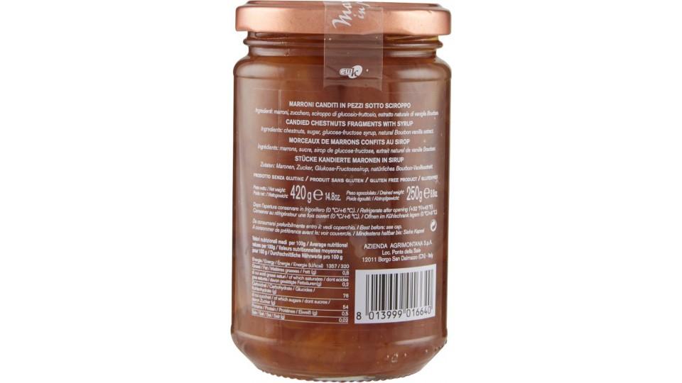 Agrimontana, Frutta Candita marroni in pezzi