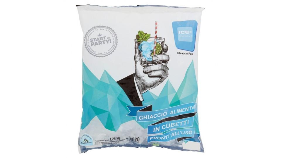 Ice Cube, ghiaccio alimentare in cubetti pronti all'uso