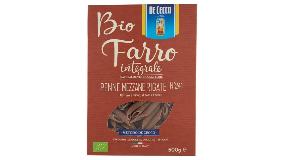 Bio Farro Integrale Penne Rigate N°41