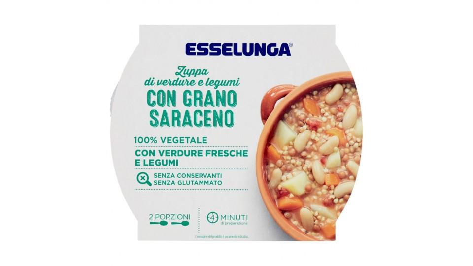 Esselunga zuppa di verdure e legumi con grano saraceno