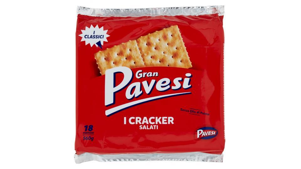 Gran Pavesi - Cracker Salati, 18 Porzioni