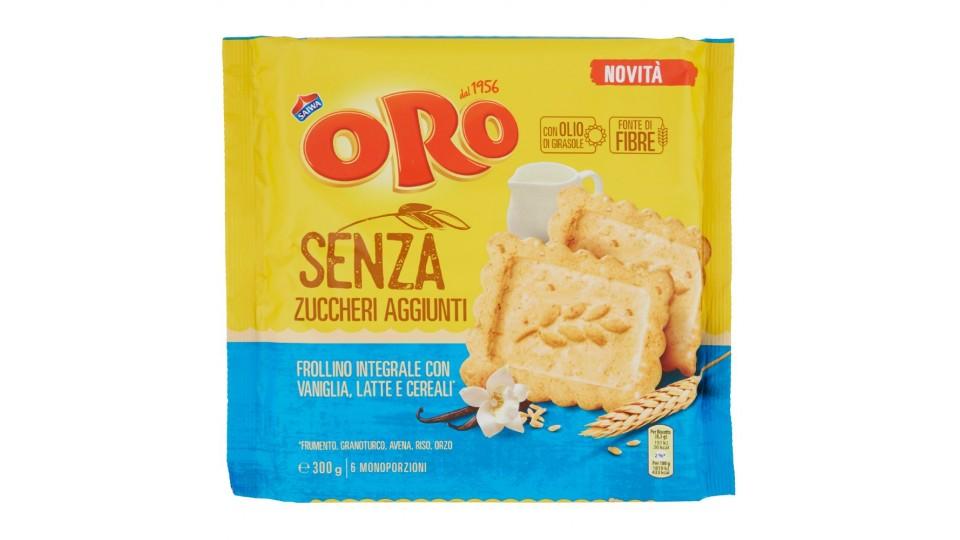 Saiwa, Oro senza zuccheri aggiunti