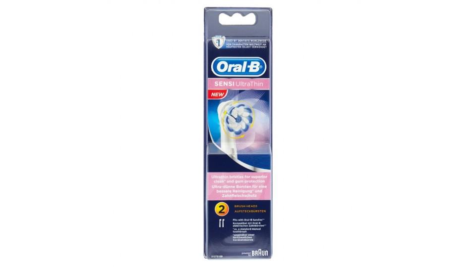 Oral-B, Sensi Ultrathin testine di ricambio per spazzolino elettrico ricaricabile