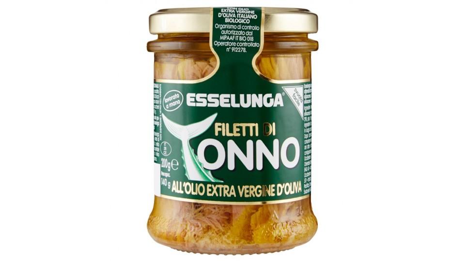 Esselunga, filetti di tonno all'olio extra vergine di oliva