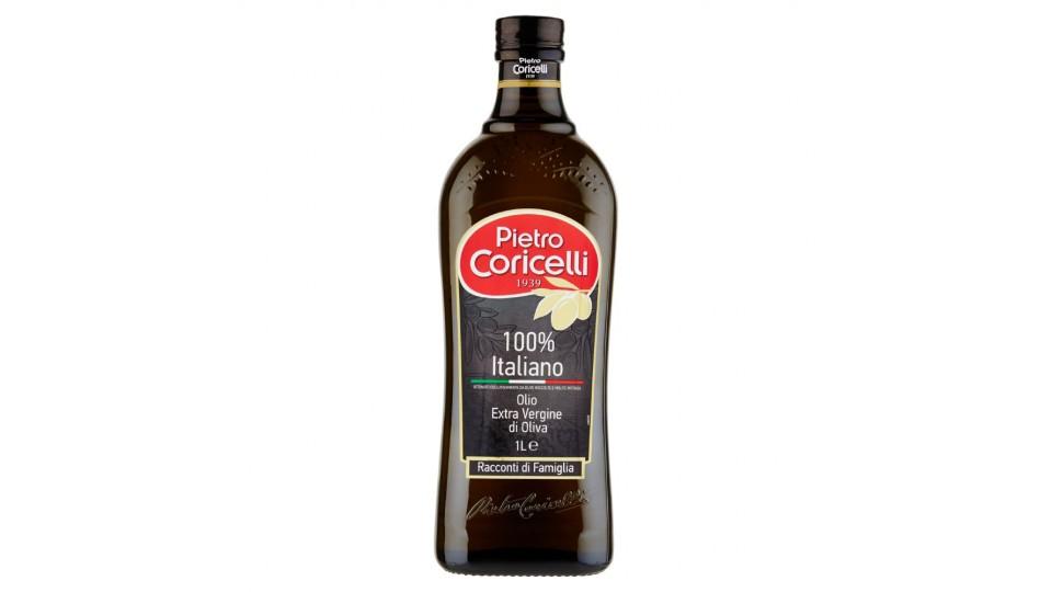 100% Italiano Olio Extra Vergine di Oliva