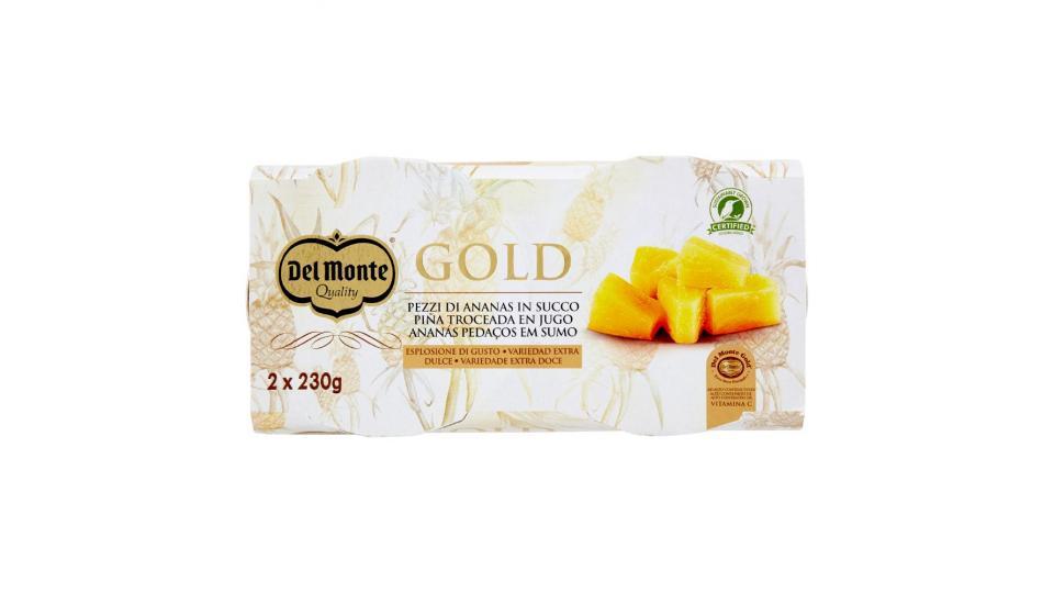 Del Monte, Gold pezzi di ananas in succo