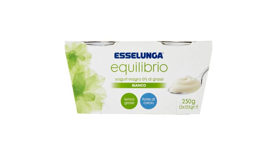 Esselunga Equilibrio, yogurt magro 0% bianco