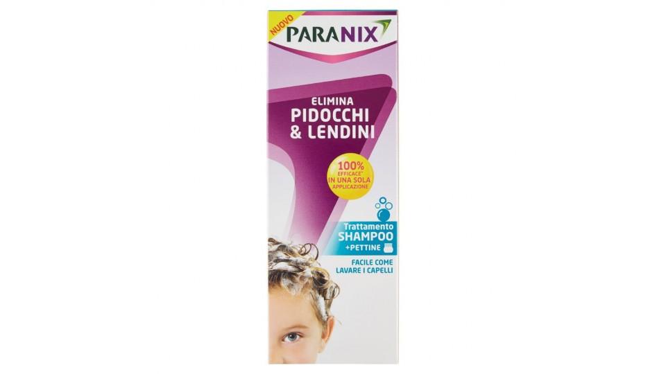 Paranix, Elimina Pidocchi & Lendini trattamento shampoo+pettine