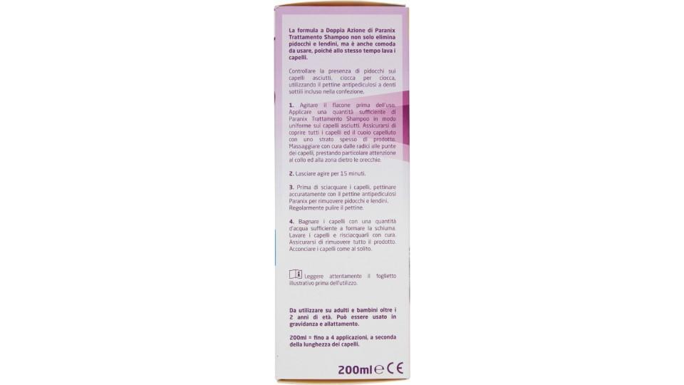 Paranix, Elimina Pidocchi & Lendini trattamento shampoo+pettine