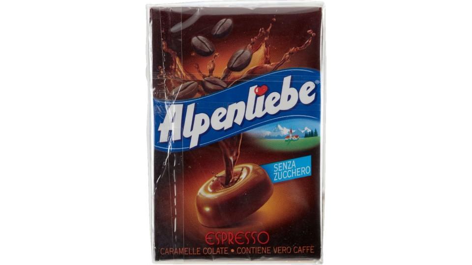 Alpenliebe, Espresso caramelle dure senza zucchero