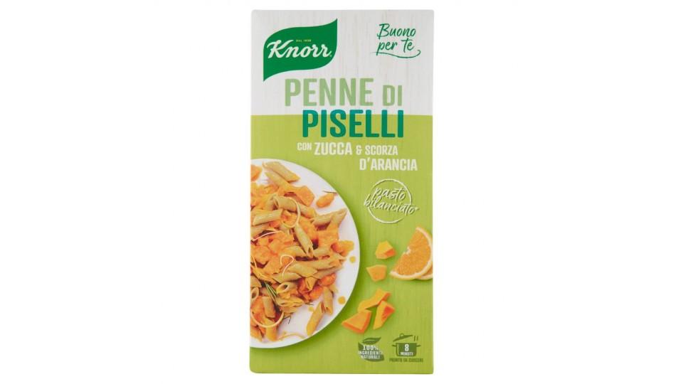 Knorr, Buono per te penne di piselli con zucca & scorza d'arancia