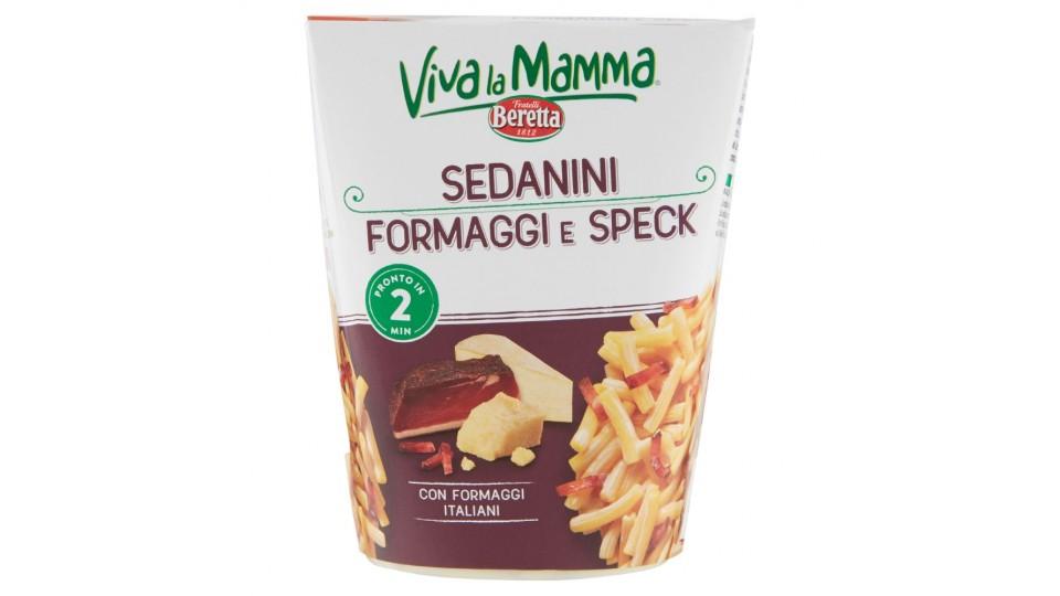 Viva la Mamma, Sedanini formaggi e speck
