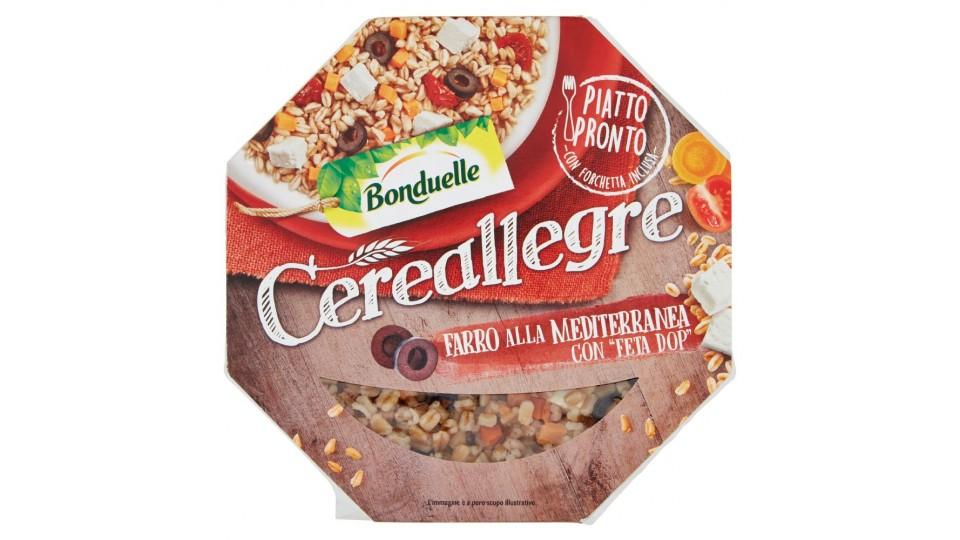 Bonduelle, Cereallegre Farro alla Mediterranea con "Feta DOP"