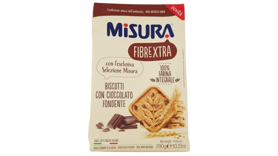 Misura, Fibrextra biscotti con cioccolato fondente