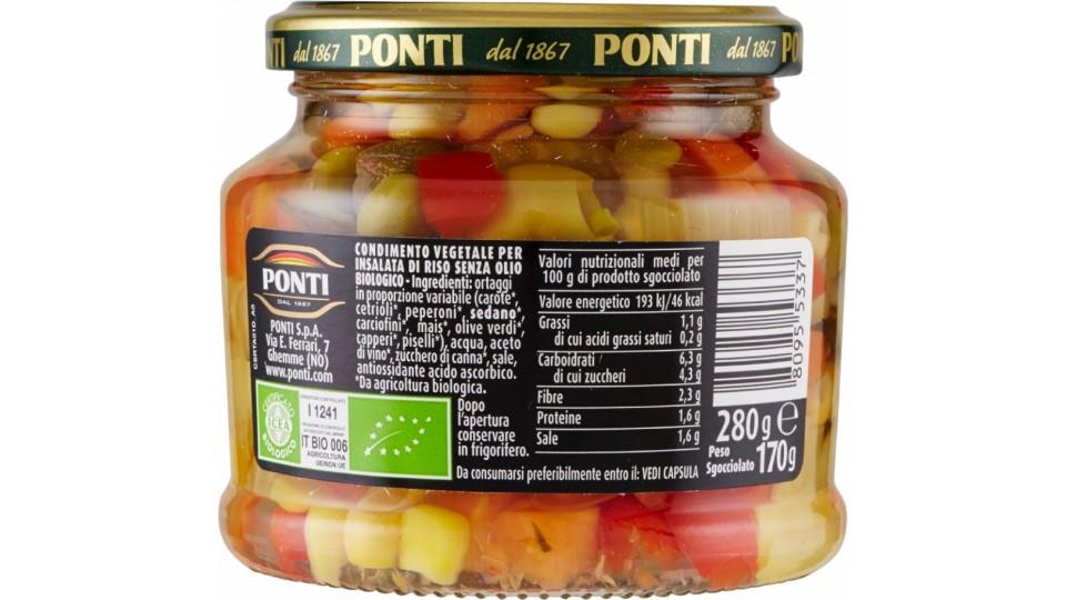 Ponti, Peperlizia Insalata per riso light senza olio biologico