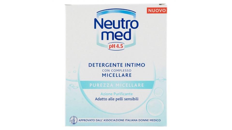 Neutromed, pH 4.5 Purezza detergente intimo con complesso micellare