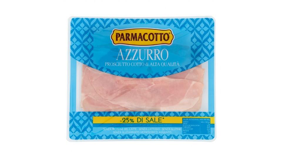 Parmacotto, Azzurro prosciutto cotto di alta qualità -25% di sale