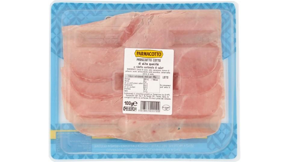 Parmacotto, Azzurro prosciutto cotto di alta qualità -25% di sale