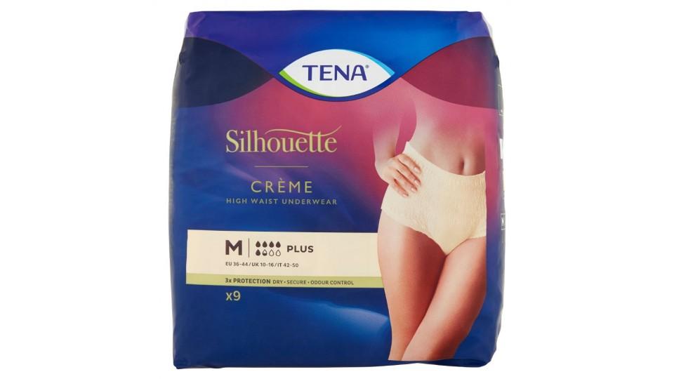 Tena, Silhouette Crème High Waist Underwear Plus M