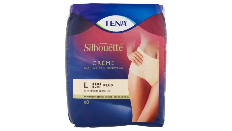 Tena, Silhouette Crème High Waist Underwear Plus L