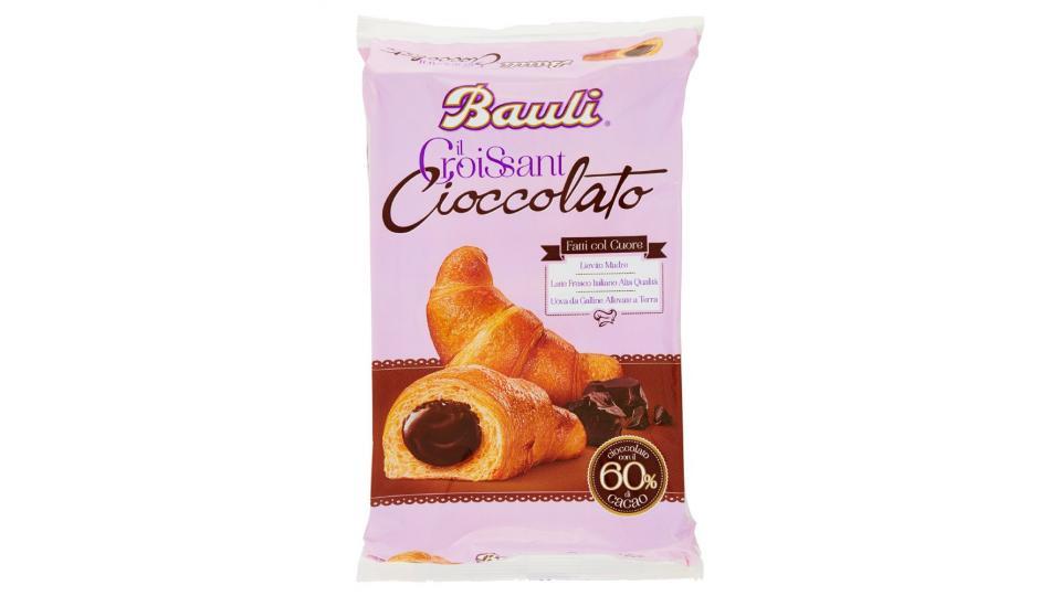 Bauli, il Croissant al cioccolato