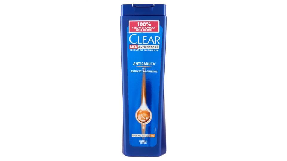Clear, Men Antiforfora anticaduta capelli deboli shampoo