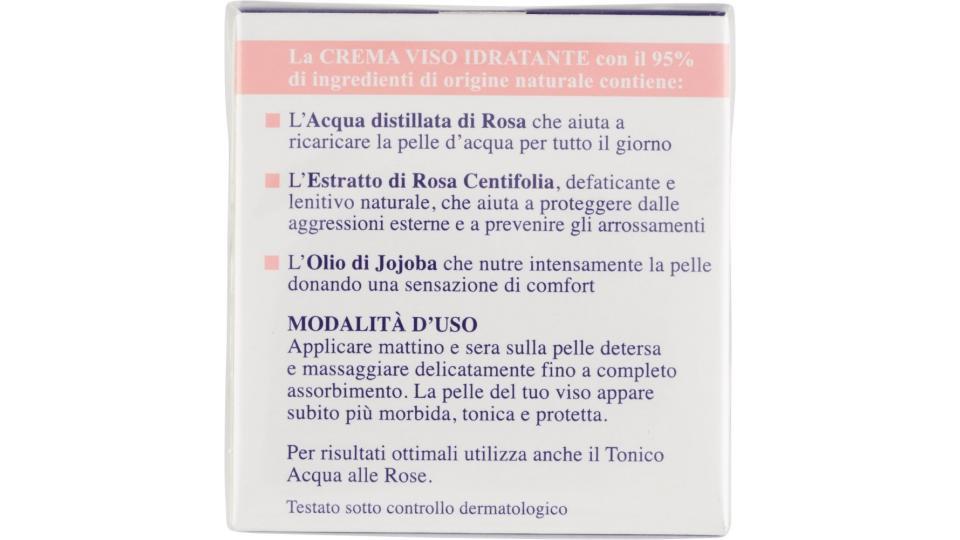 Acqua alle Rose Idratante Crema viso lenitiva, per pelli secche o sensibili
