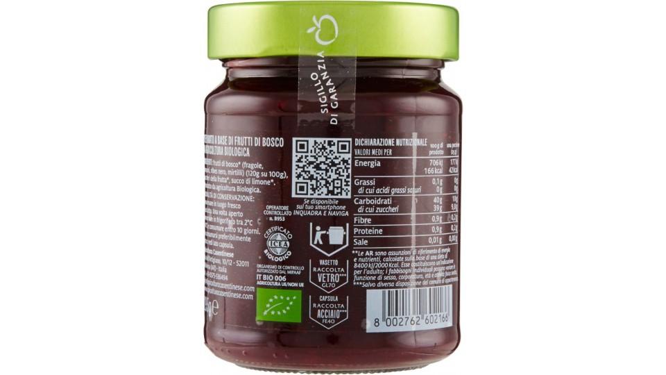 Apicoltura Casentinese, Solo frutta preparato a base di frutti di bosco biologico