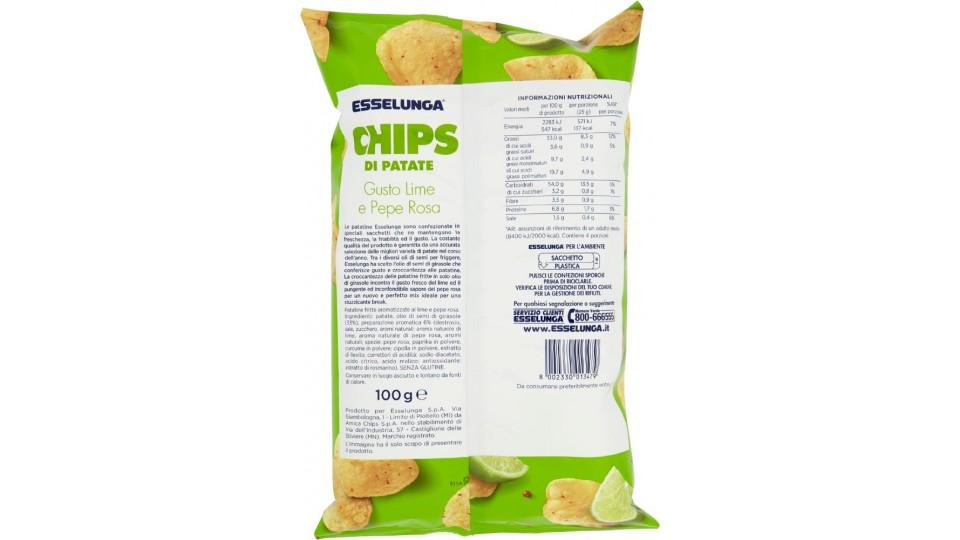 Esselunga, Chips di patate gusto lime e pepe rosa