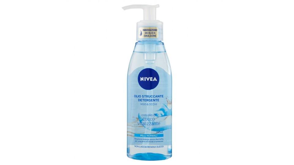 Nivea, olio struccante detergente viso e occhi