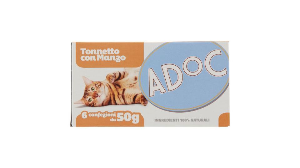 ADoC, gatto Tonnetto con manzo