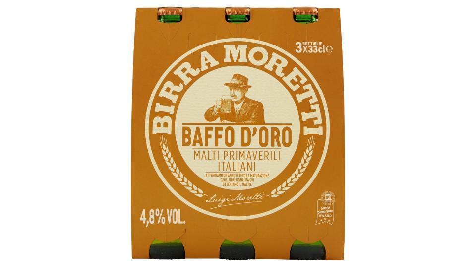 Moretti, Baffo d'Oro birra