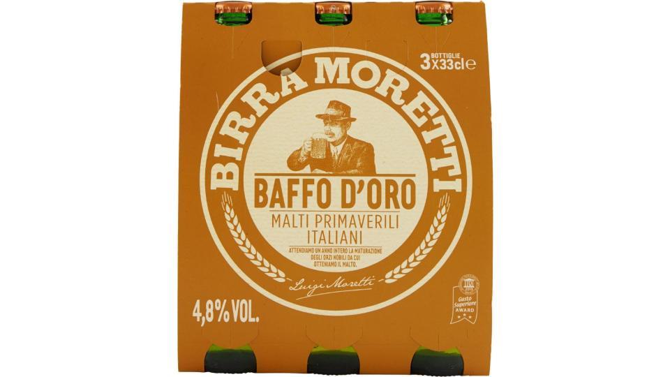 Moretti, Baffo d'Oro birra